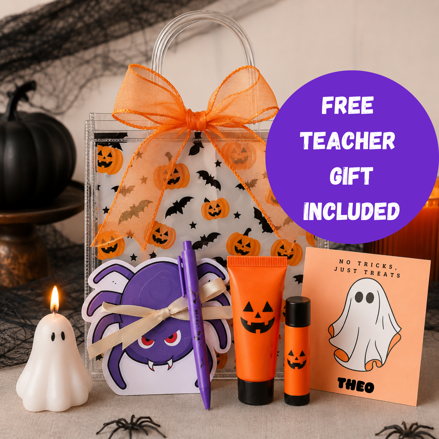 Prefilled Halloween Treat Bags