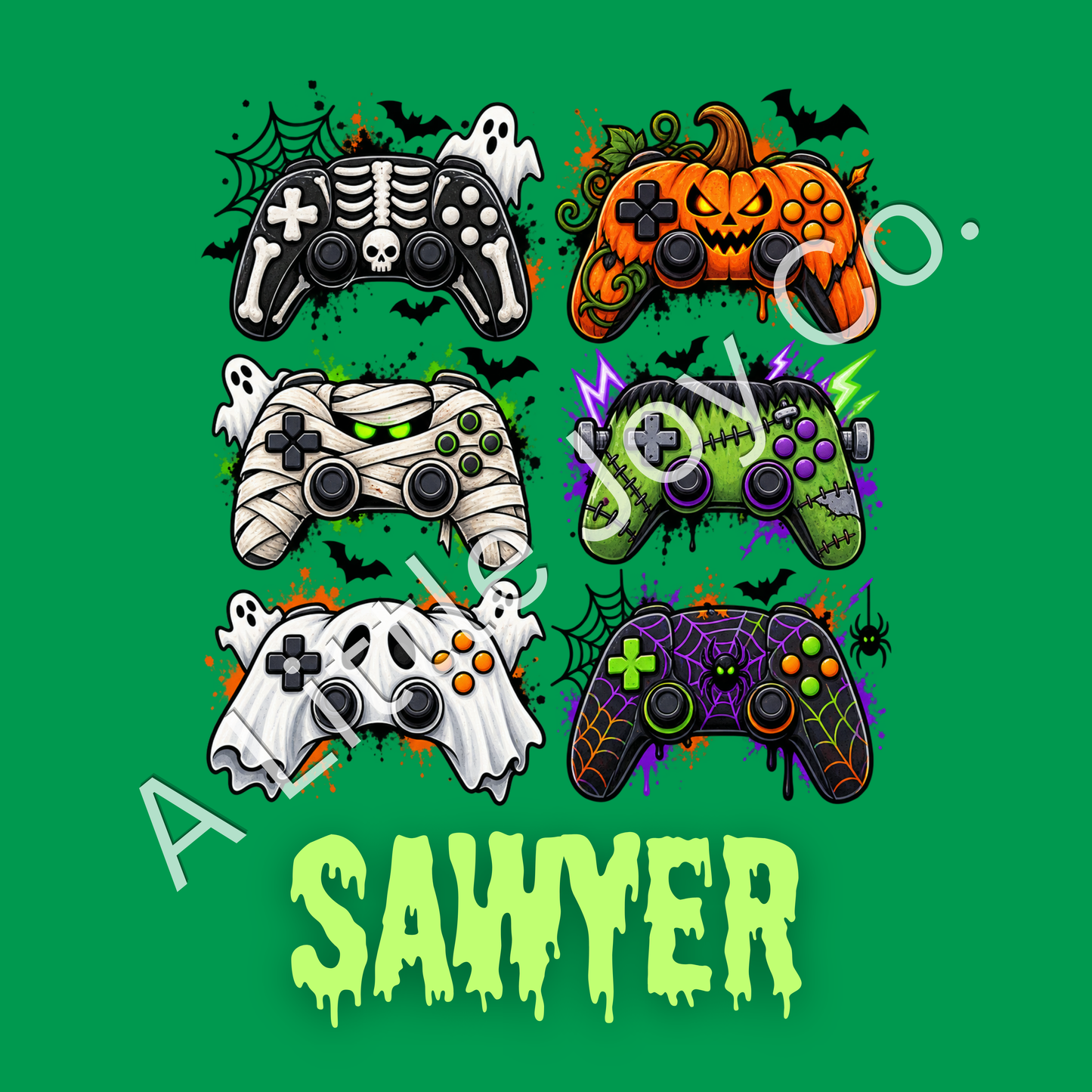 Gamer Custom Trick-or-Treat Bag