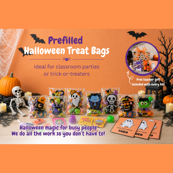 Prefilled Halloween Treat Bags